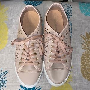 Restricted Pink Sneaker